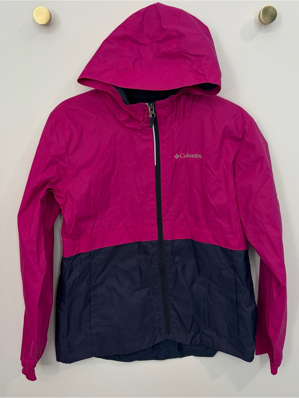 Columbia Girls Rain Jacket Size Large (14/16)